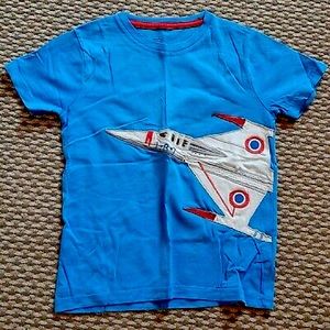 NIB Mini Boden Appliqué T-Shirt